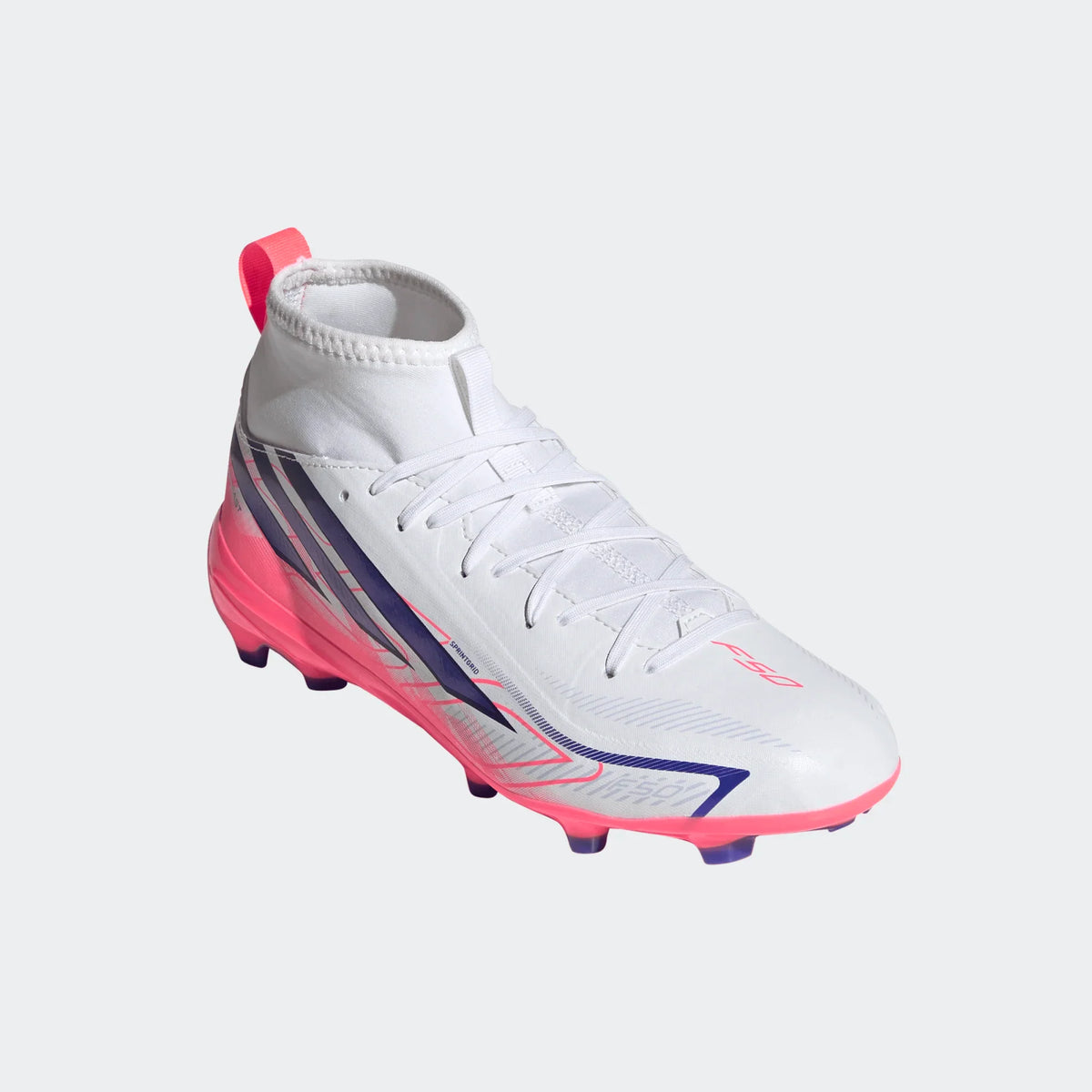 adidas F50 Hyperfast League Mid Firm Ground Football Boots Kids product image 4, provided for visual reference and product