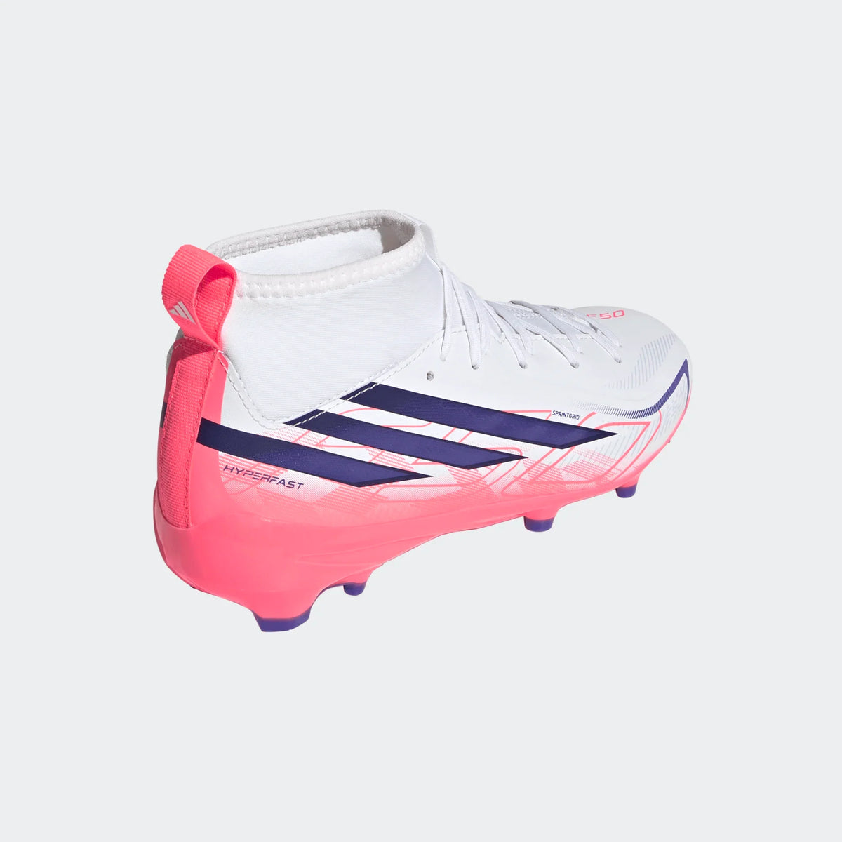 adidas F50 Hyperfast League Mid Firm Ground Football Boots Kids product image 5, provided for visual reference and product