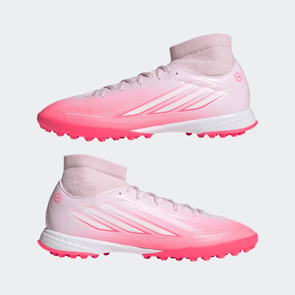 ADIDAS F50 Sparkfusion Club Mid Cut Turf Football Boots product image 5, provided for visual reference and product detail