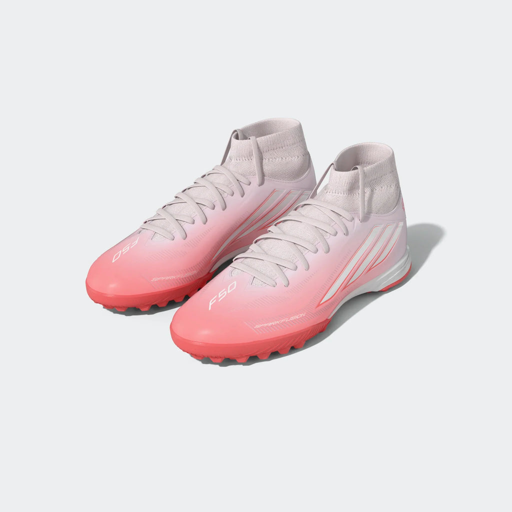 ADIDAS F50 Sparkfusion Club Mid Cut Turf Football Boots product image 4, provided for visual reference and product detail