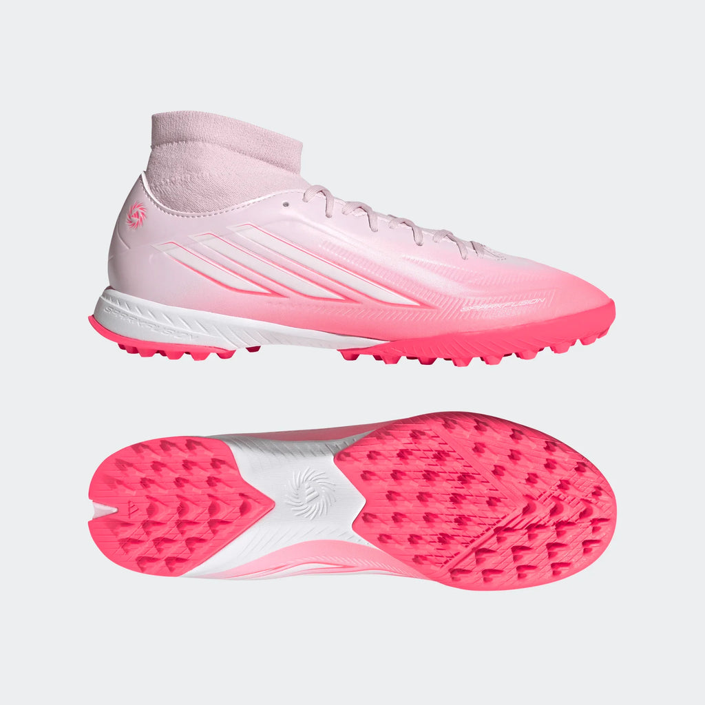 ADIDAS F50 Sparkfusion Club Mid Cut Turf Football Boots product image 3, provided for visual reference and product detail