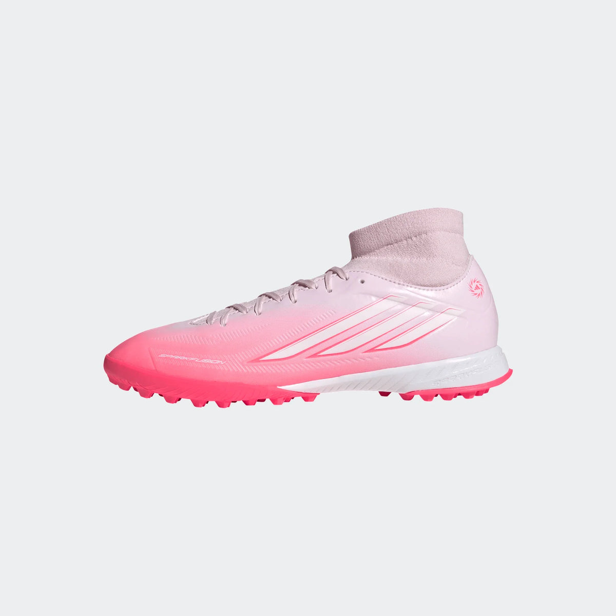 ADIDAS F50 Sparkfusion Club Mid Cut Turf Football Boots product image 2, provided for visual reference and product detail
