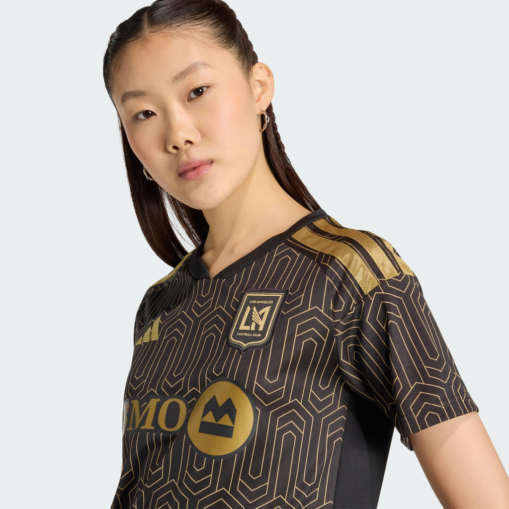 adidas LAFC 26/27 Home Women Soccer Jersey product image 6, provided for visual reference and product detail review