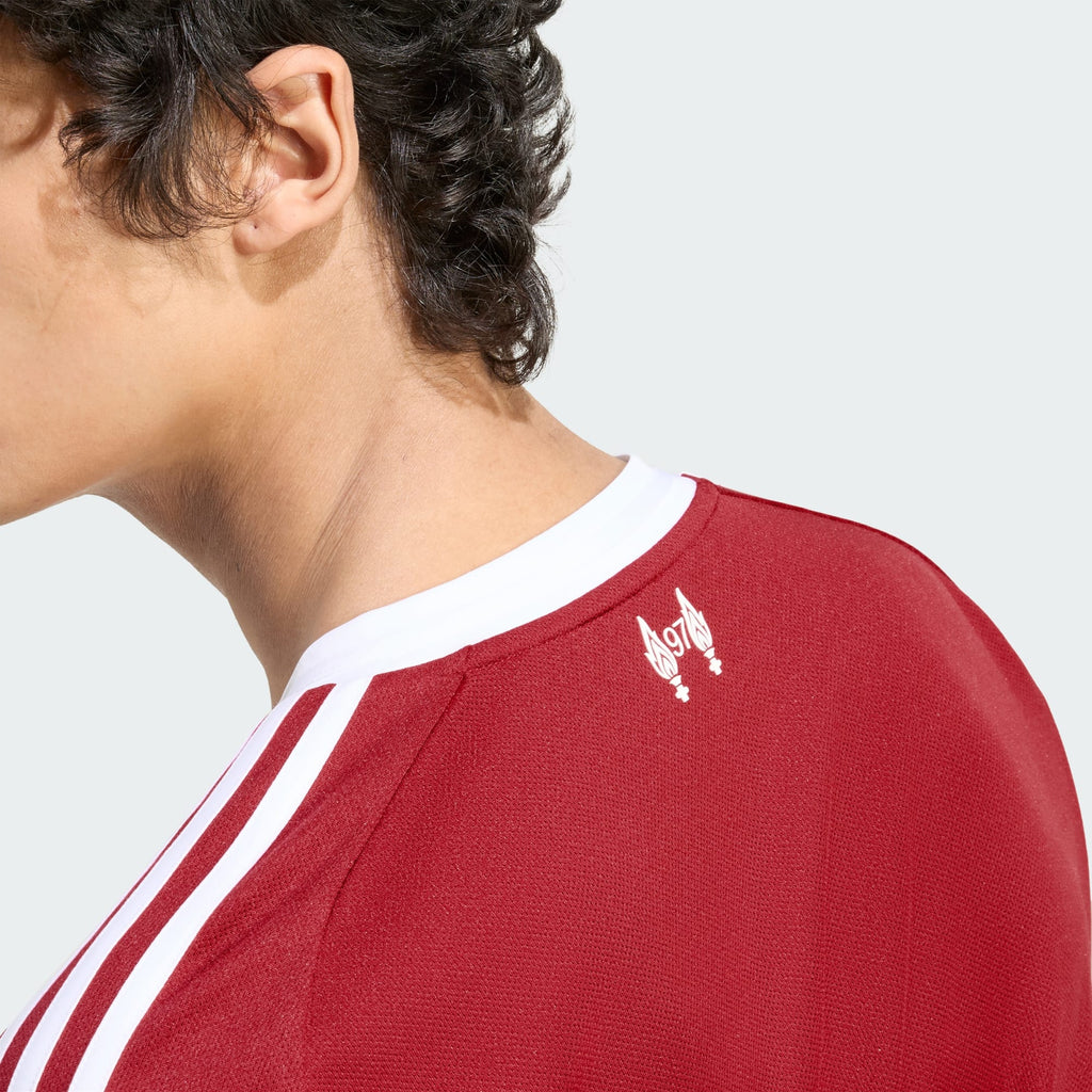 adidas Liverpool FC 25/26 Long Sleeve Home Jersey product image 7, provided for visual reference and product detail review