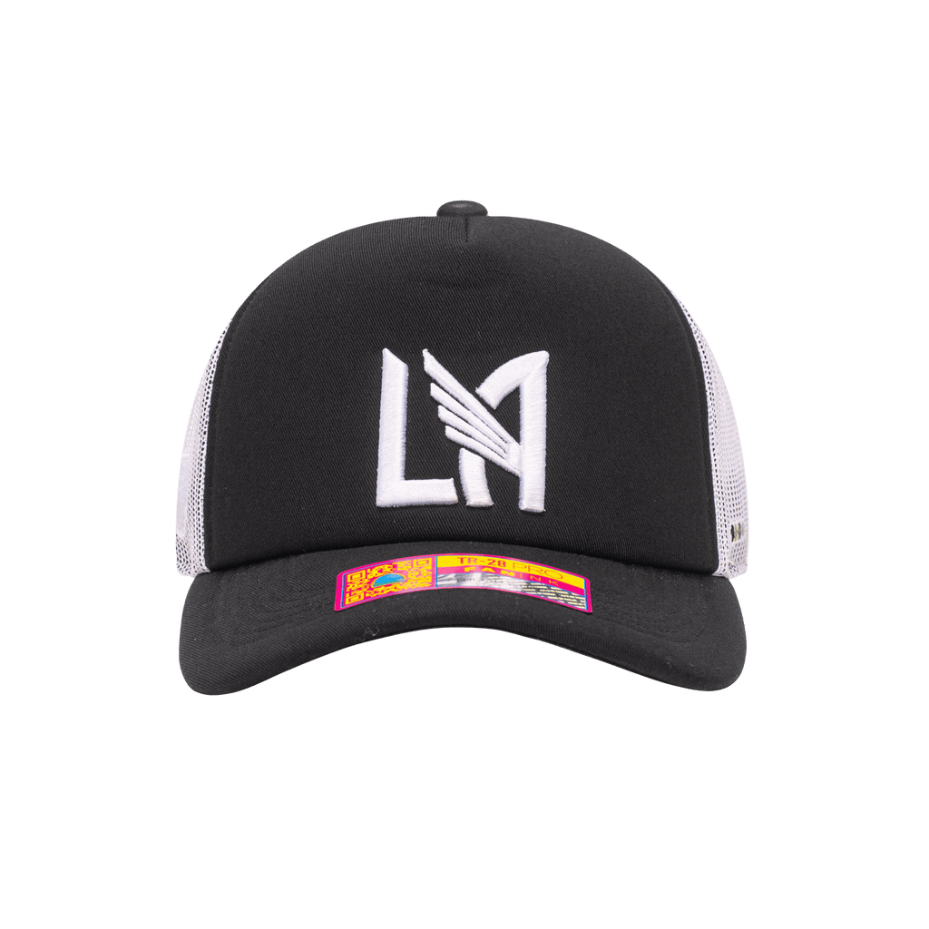 Fan Ink LAFC Fog Trucker Hat product image 2, provided for visual reference and product detail review