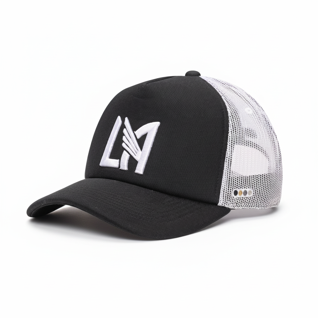 Fan Ink LAFC Fog Trucker Hat product image 1, provided for visual reference and product detail review