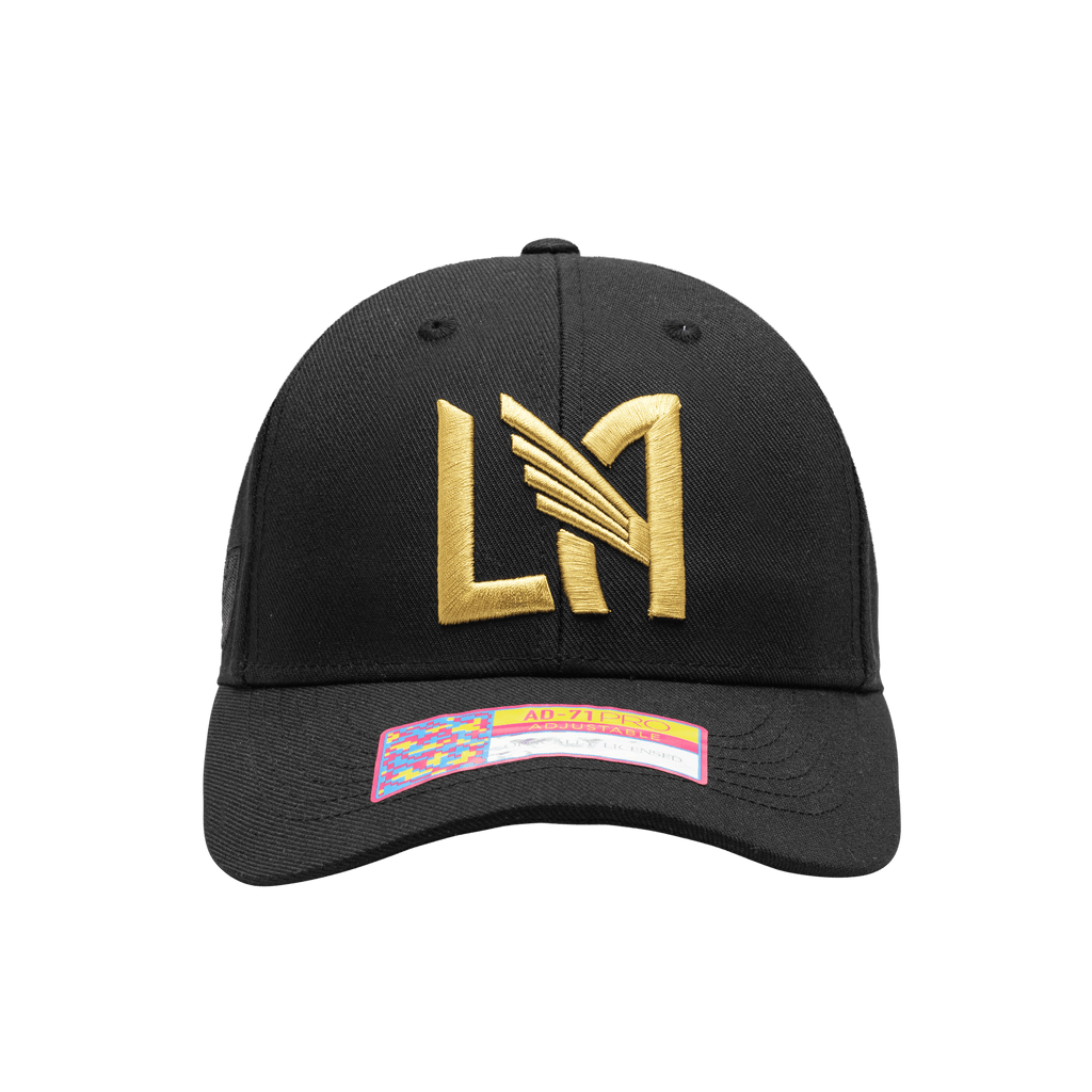 Fan Ink LAFC STANDARD ADJUSTABLE HAT product image 1, provided for visual reference and product detail review