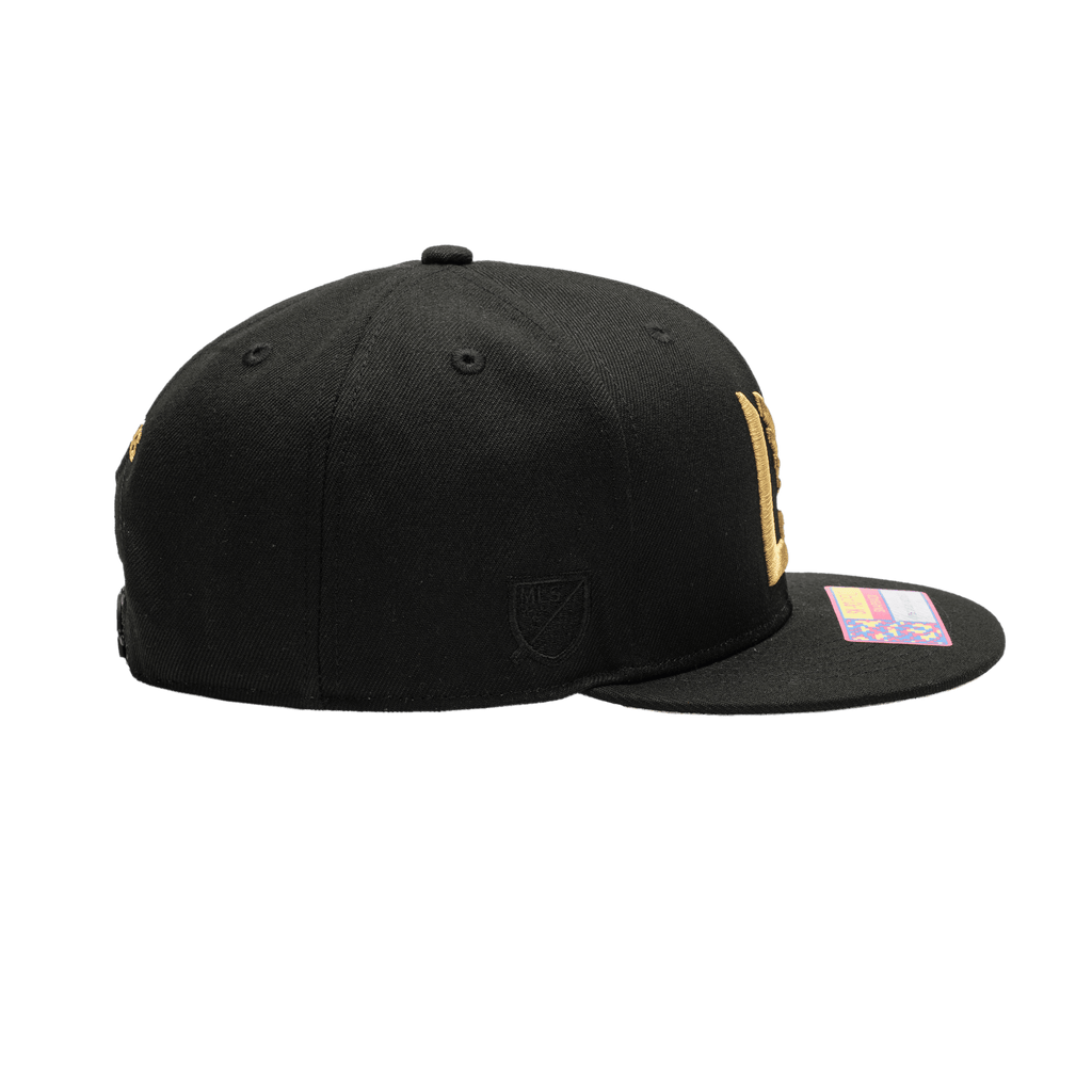 Fan Ink LAFC DAWN Snapback HAT product image 4, provided for visual reference and product detail review