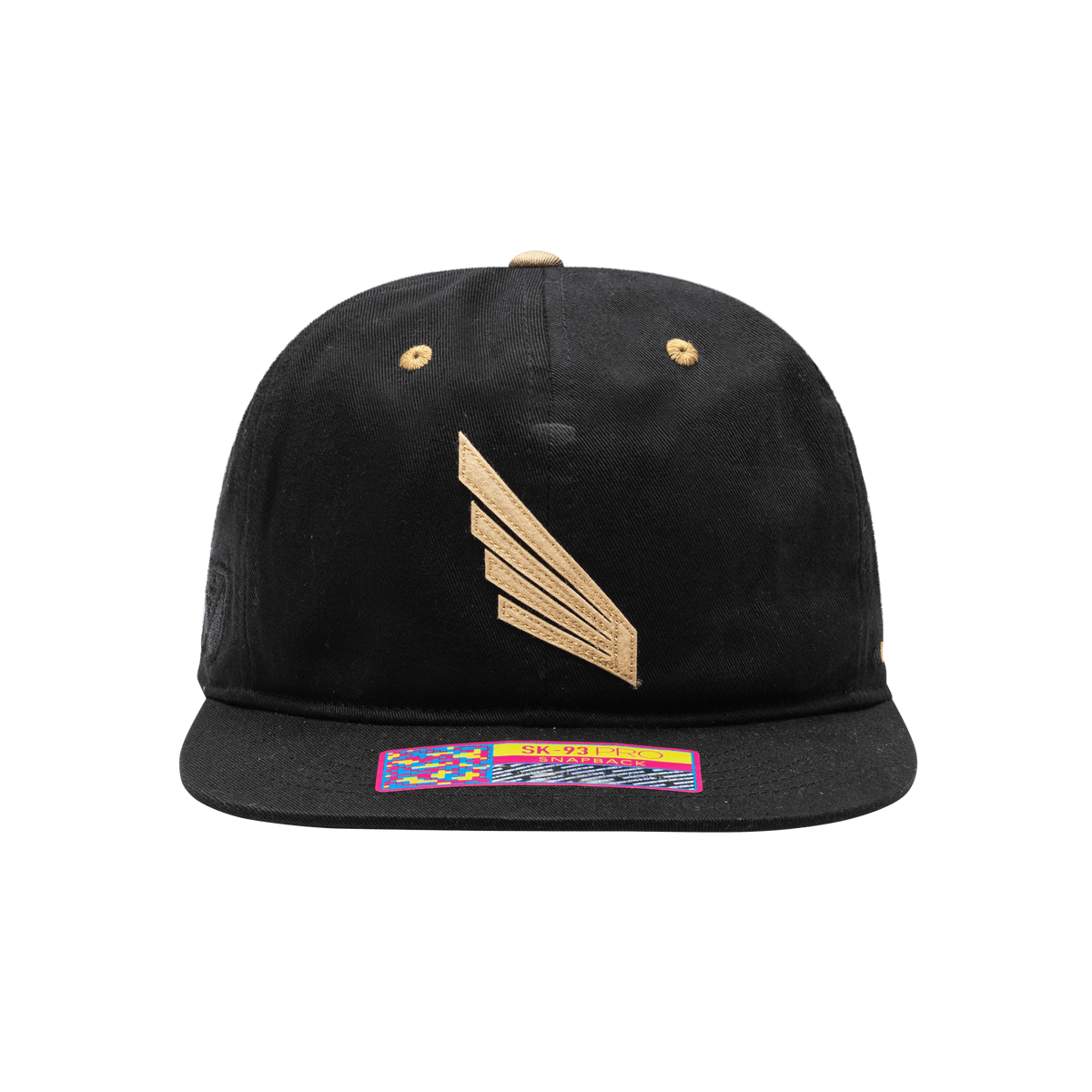Fan Ink LAFC BANKROLL Snapback HAT product image 2, provided for visual reference and product detail review