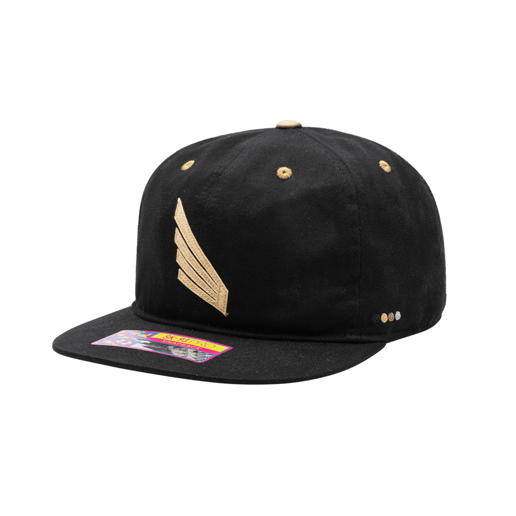 Fan Ink LOS ANGELES FC BANKROLL Snapback HAT product image 2, provided for visual reference and product detail review
