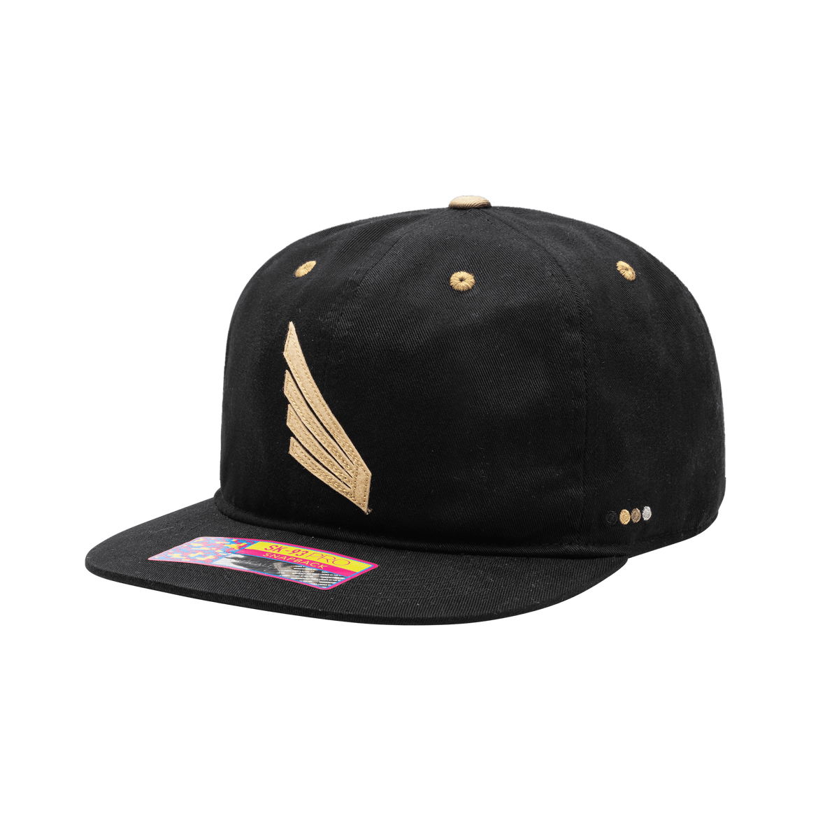 Fan Ink LOS ANGELES FC BANKROLL Snapback HAT product image 2, provided for visual reference and product detail review