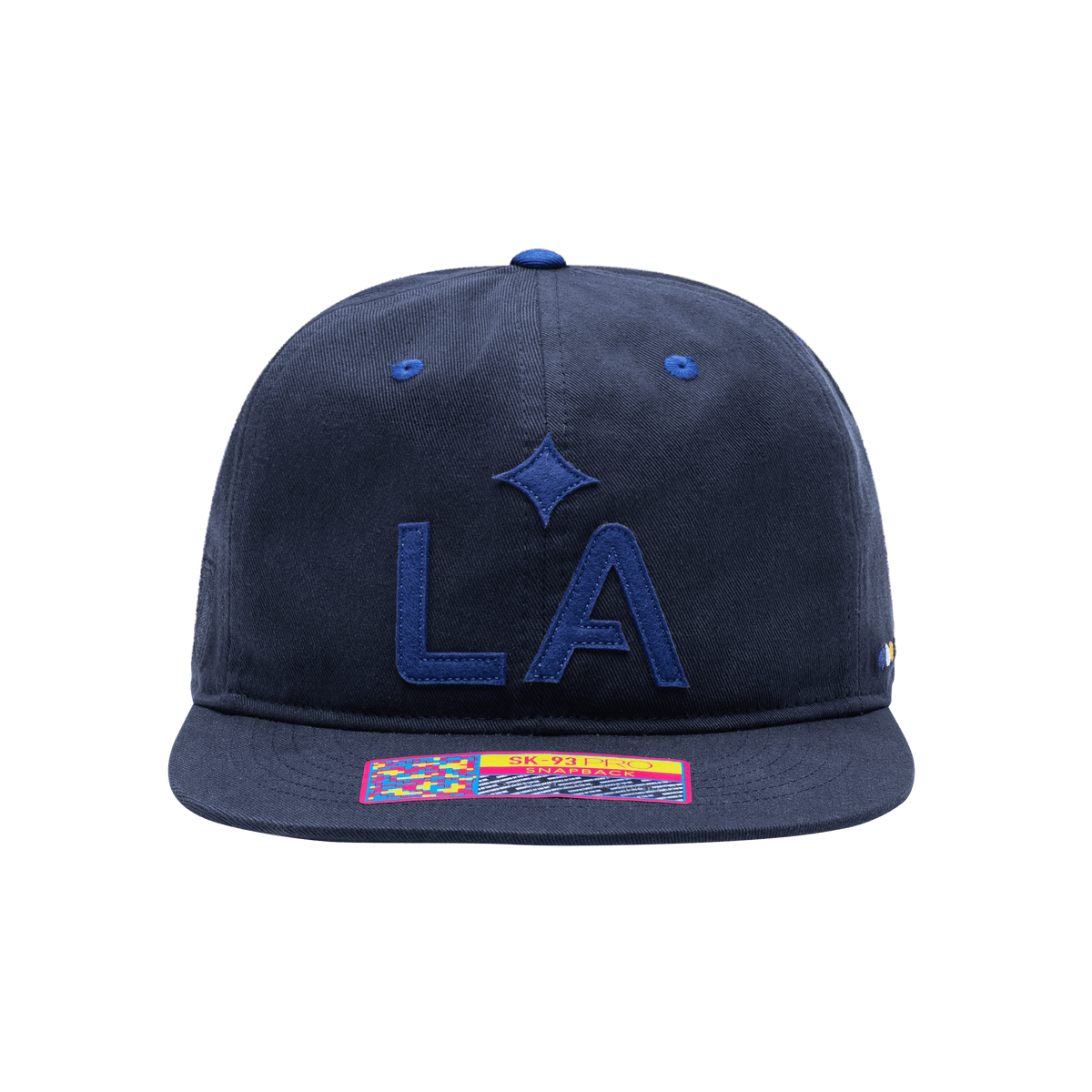 Fan Ink LA GALAXY SWINGMAN Snapback HAT product image 1, provided for visual reference and product detail review