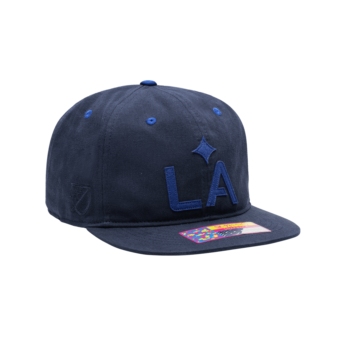 Fan Ink LA GALAXY SWINGMAN Snapback HAT product image 3, provided for visual reference and product detail review