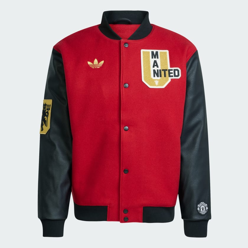 adidas Manchester UNITED VRCT Jacket product image 4, provided for visual reference and product detail review