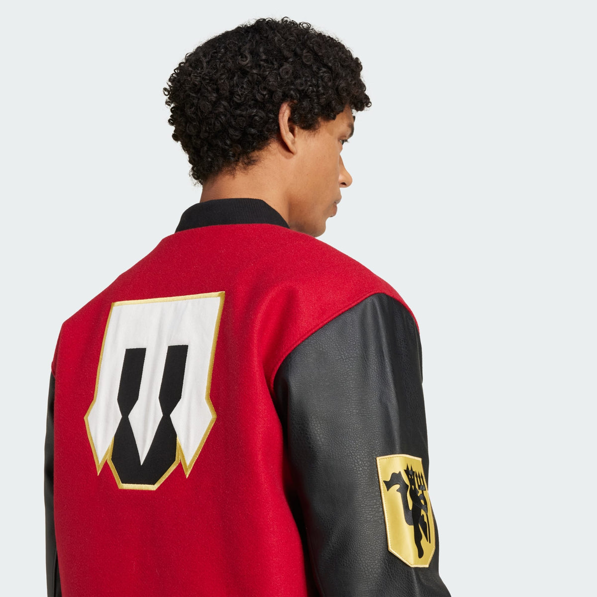 adidas Manchester UNITED VRCT Jacket product image 6, provided for visual reference and product detail review