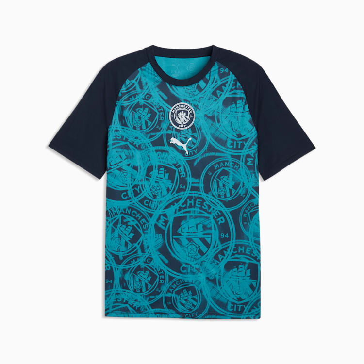 Puma Manchester City Warm Up Jersey product image 4, provided for visual reference and product detail review