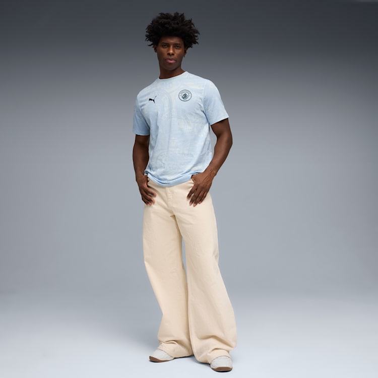 Puma Manchester City ftblCULTURE Men T-Shirt product image 3, provided for visual reference and product detail review
