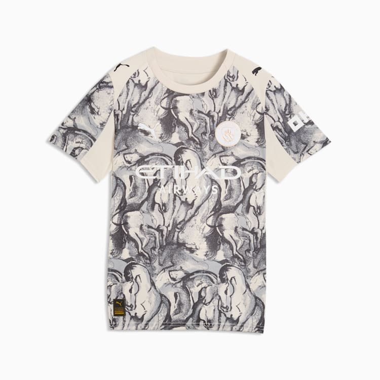 Puma Manchester City x Year of the Horse Kid's Soccer Jersey product image 3, provided for visual reference and product