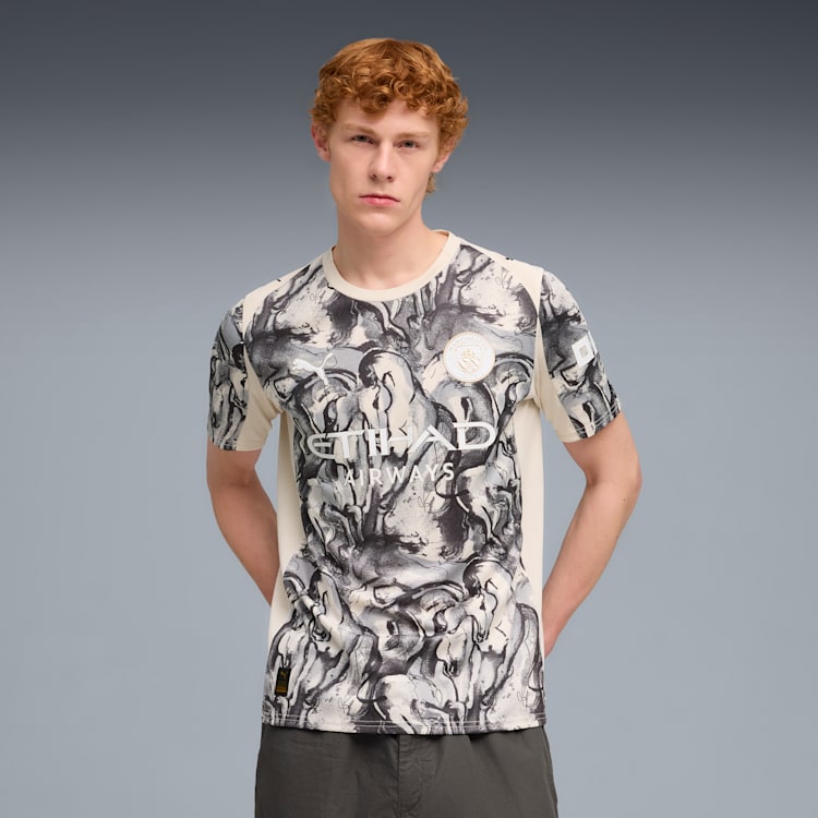 Puma Manchester City x Year of the Horse Men Soccer Jersey product image 1, provided for visual reference and product detail
