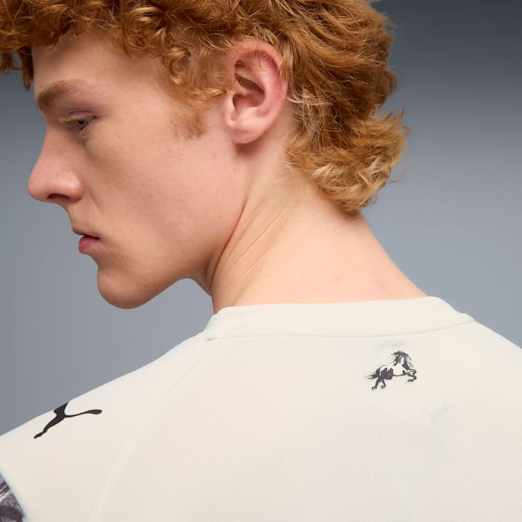 Puma Manchester City x Year of the Horse Men Soccer Jersey product image 4, provided for visual reference and product detail