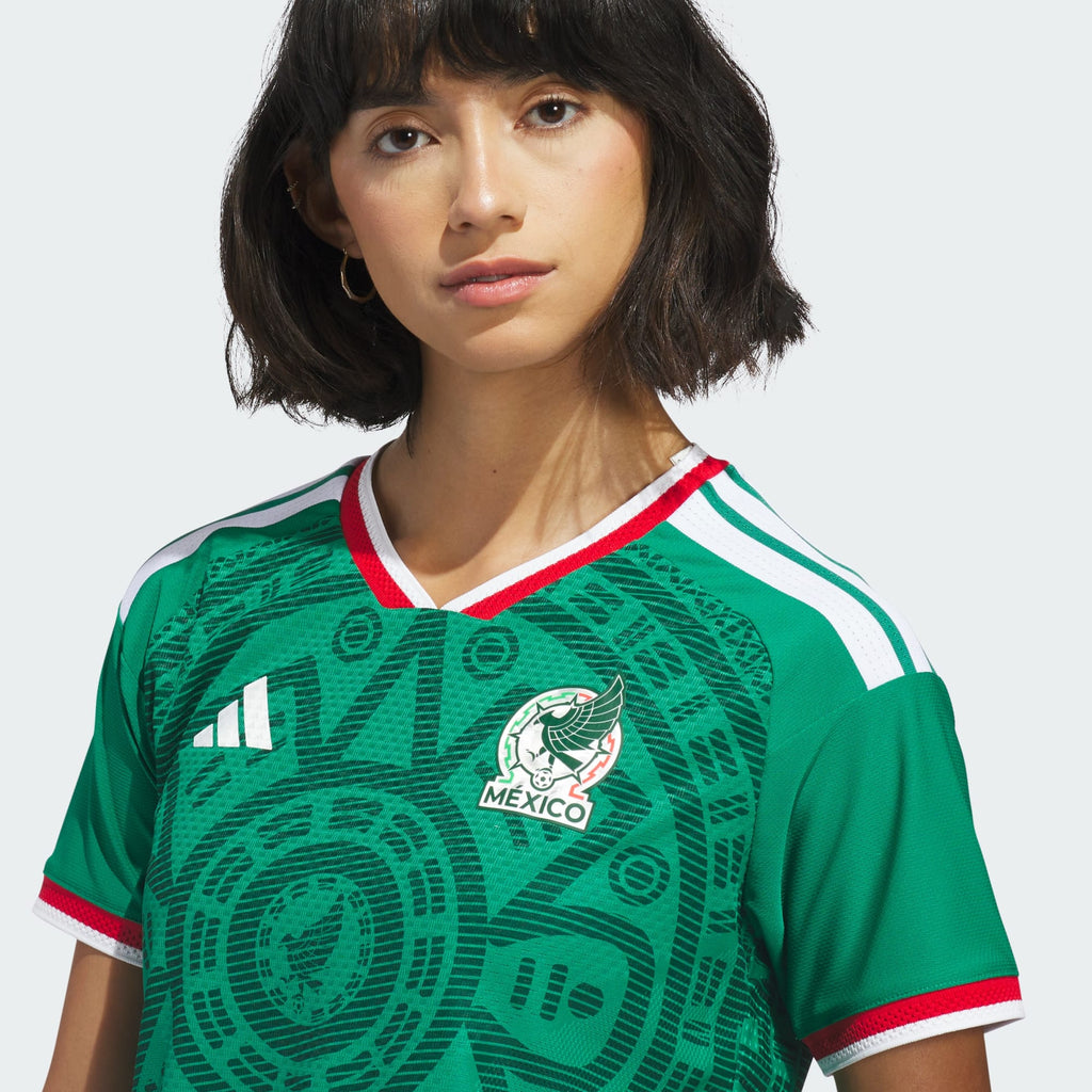 adidas Mexico 26 Women Home Authentic Jersey product image 6, provided for visual reference and product detail review