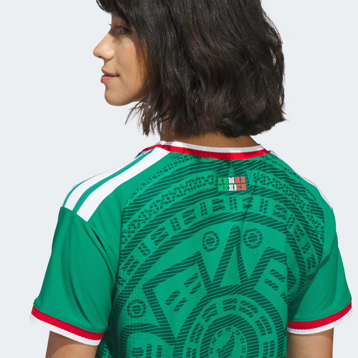 adidas Mexico 26 Women Home Authentic Jersey product image 7, provided for visual reference and product detail review