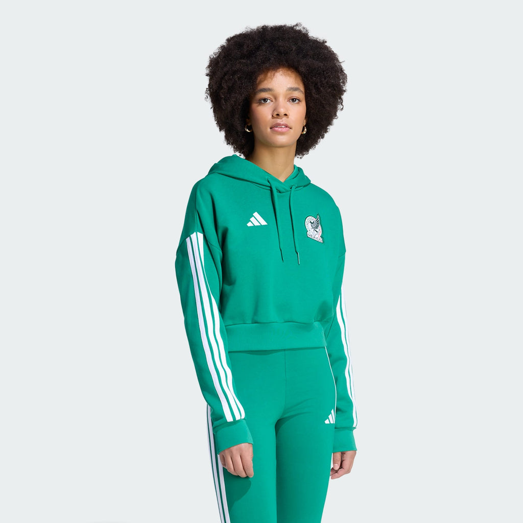 adidas Mexico DNA Women Hoodie product image 3, provided for visual reference and product detail review