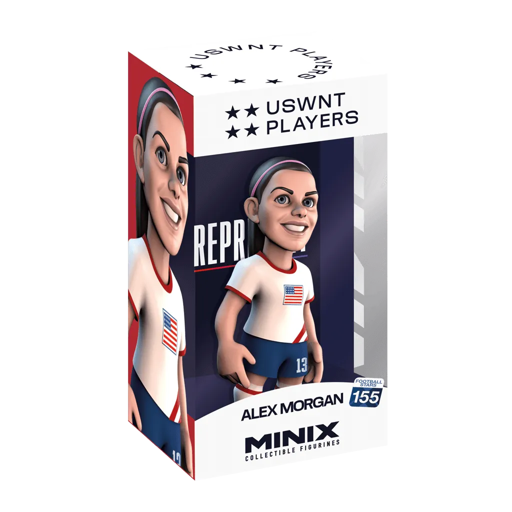 Minix Alex Morgan 12 CM USWNT Figurine product image 1, provided for visual reference and product detail review