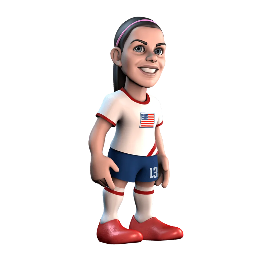 Minix Alex Morgan 12 CM USWNT Figurine product image 2, provided for visual reference and product detail review