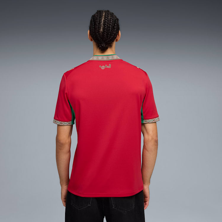 Puma Morocco 26 Home Men Soccer Jersey product image 2, provided for visual reference and product detail review