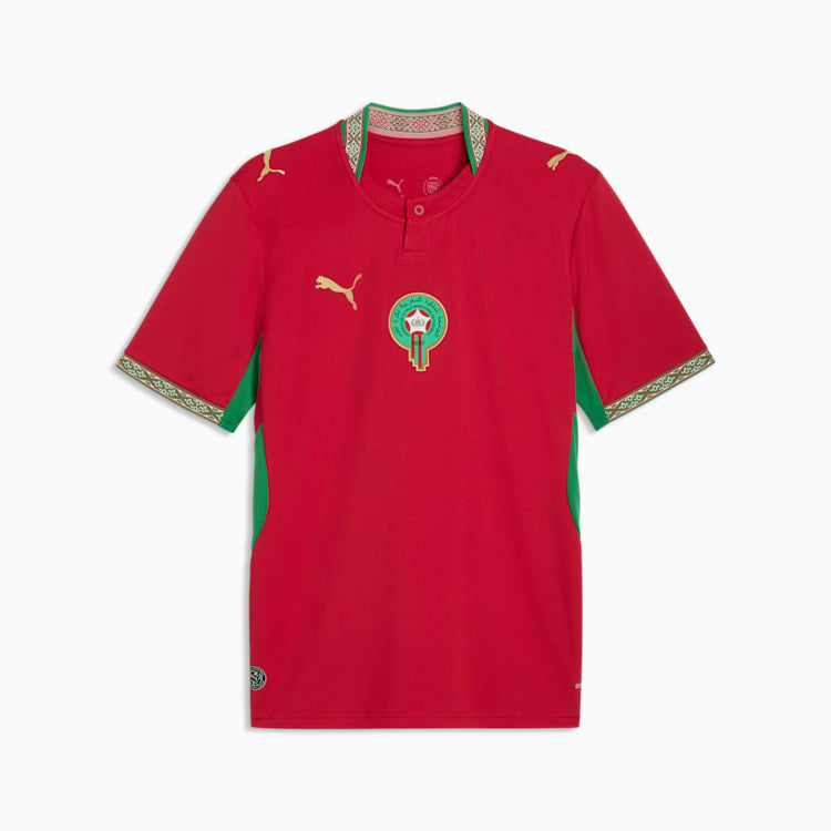 Puma Morocco 26 Home Men Soccer Jersey product image 4, provided for visual reference and product detail review