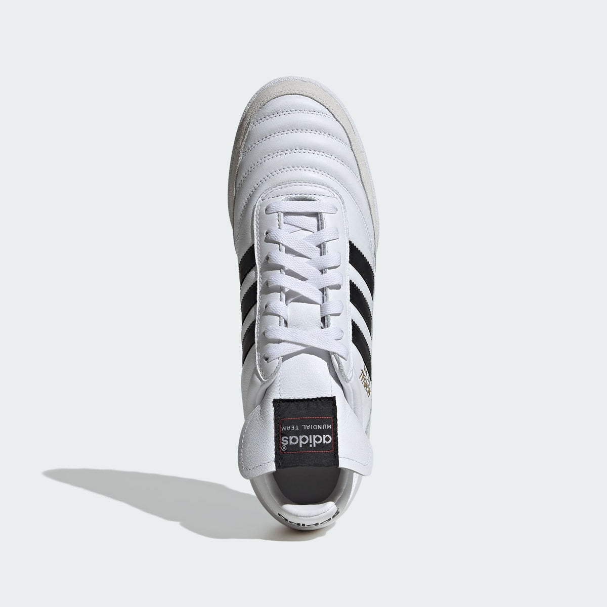 Adidas Mundial Team Turf Soccer Shoes - White/Black product image 3, provided for visual reference and product detail review