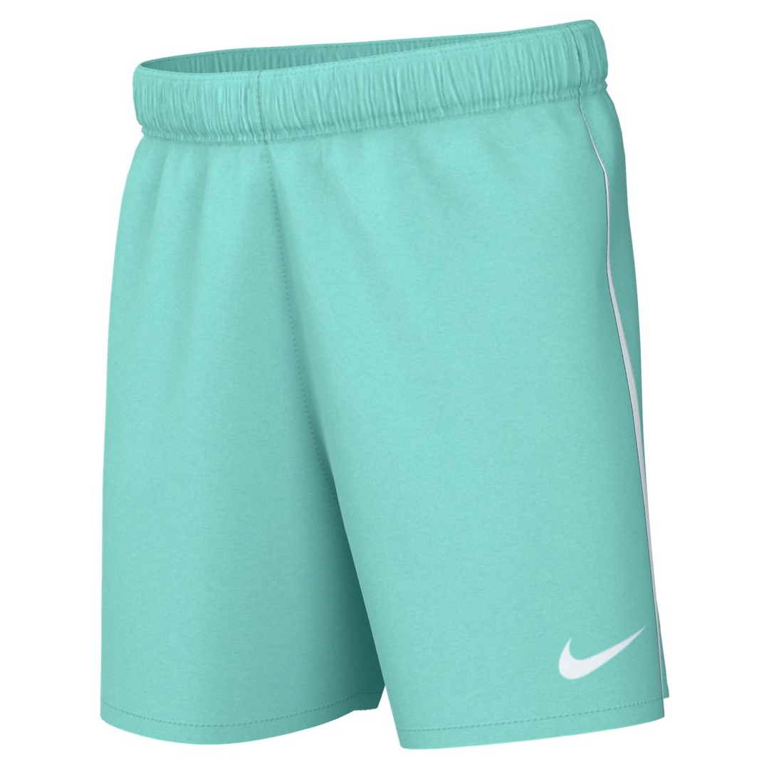 Nike Dri-FIT League 3 Big Kids' Knit Soccer Shorts product image 1, provided for visual reference and product detail review
