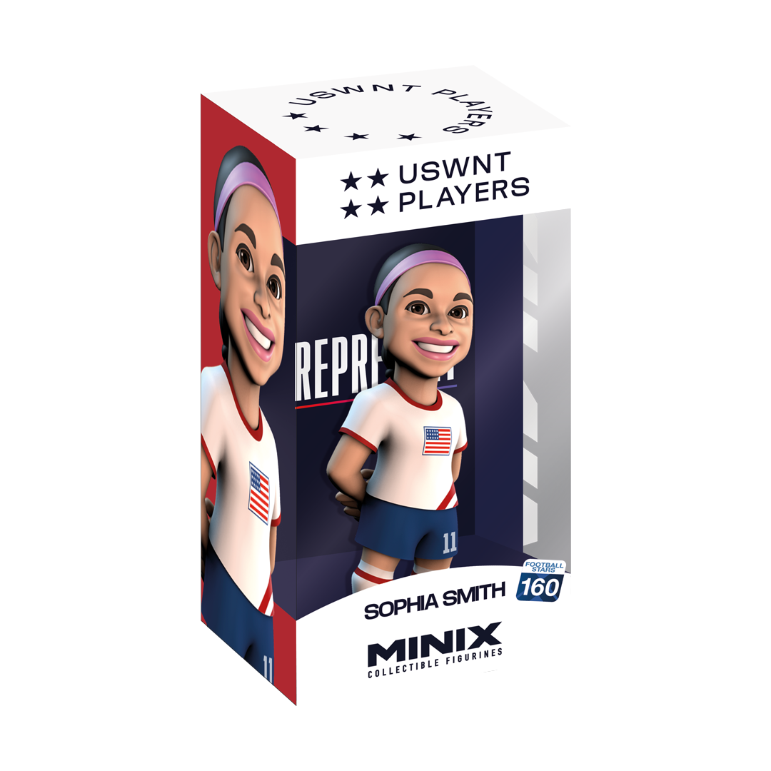 Minix Sophia Smith USWNT 12 CM Figurine product image 1, provided for visual reference and product detail review