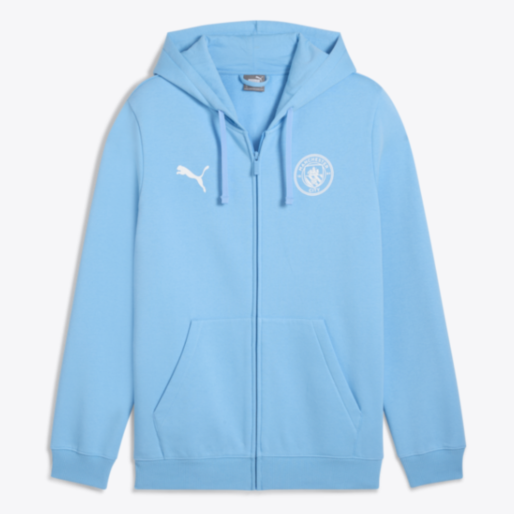 Puma Manchester City Ftbless Jacket product image 1, provided for visual reference and product detail review
