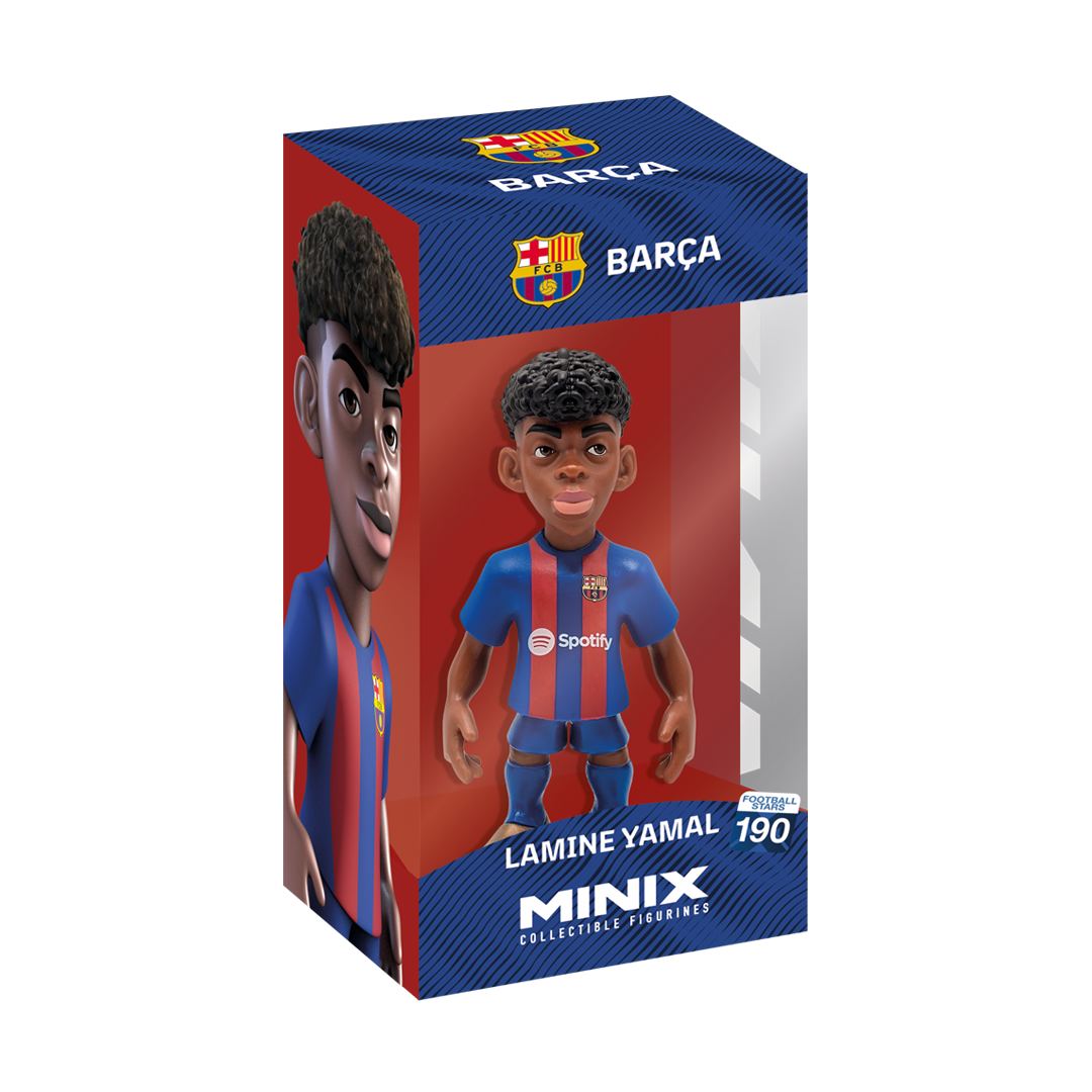 Minix Lamine Yamal FC Barcelona 12cm Figurine product image 1, provided for visual reference and product detail review