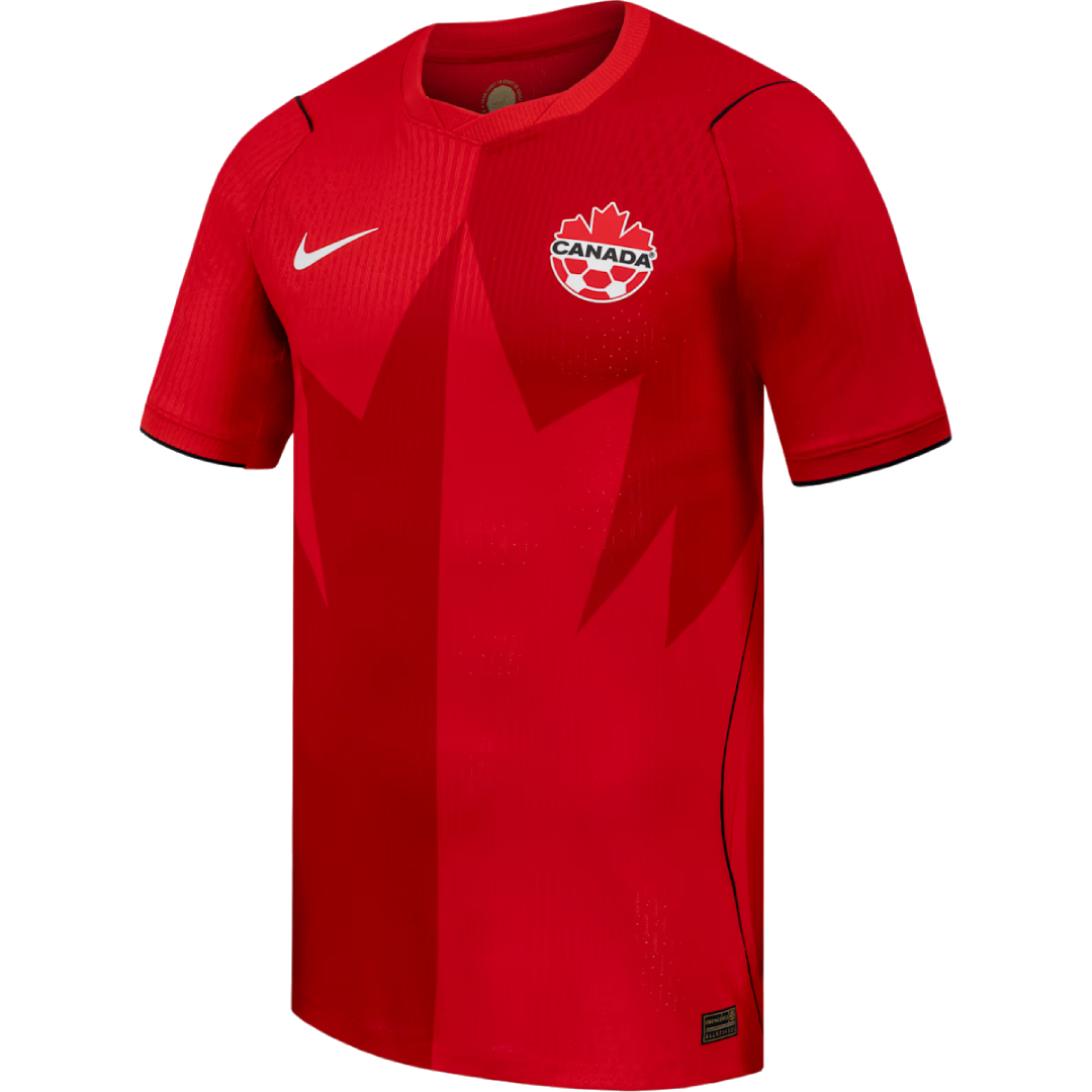 Nike Canada Match 2026 Men Home Jersey product image 1, provided for visual reference and product detail review