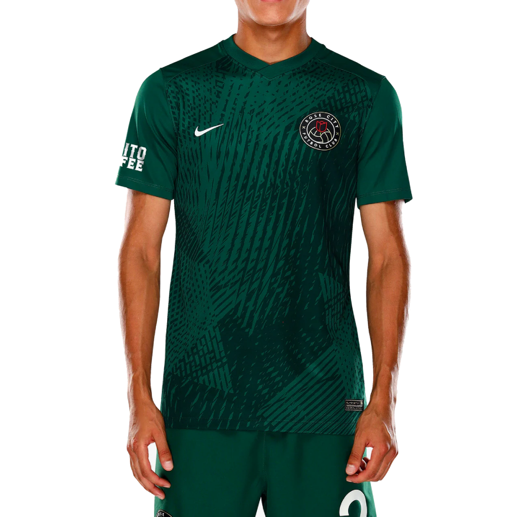 Nike Rose City FC Home Men Dri-FIT Soccer Jersey product image 1, provided for visual reference and product detail review