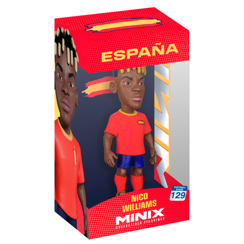 Minix Nico Williams Spain 12cm Figurine product image 1, provided for visual reference and product detail review