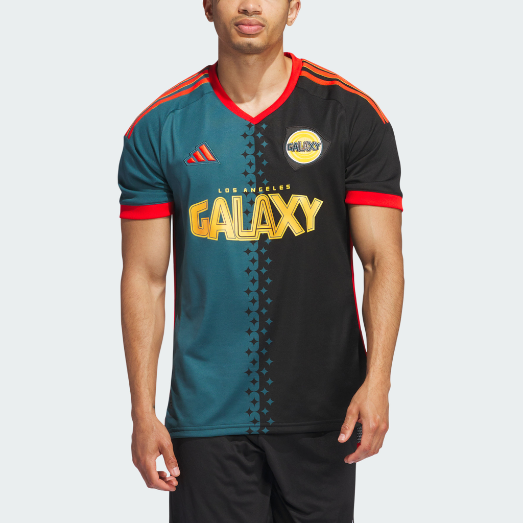 adidas LA GALAXY 2024 ARCHIVE AUTHENTIC JERSEY product image 4, provided for visual reference and product detail review