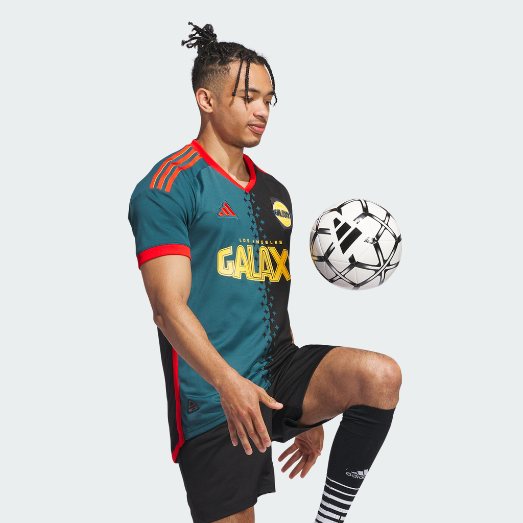 adidas LA GALAXY 2024 ARCHIVE AUTHENTIC JERSEY product image 6, provided for visual reference and product detail review