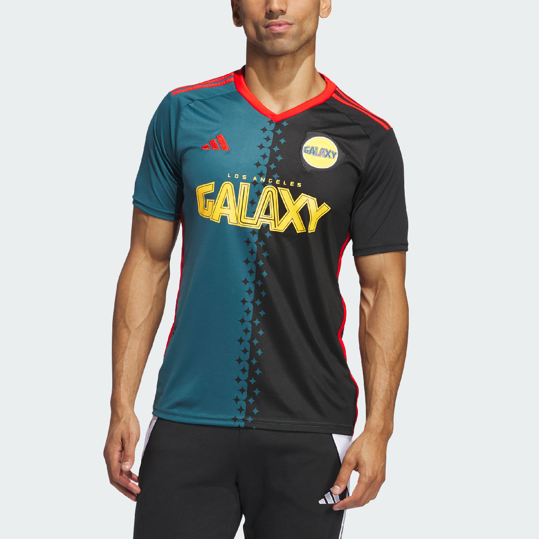 adidas LA GALAXY 2024 ARCHIVE JERSEY product image 5, provided for visual reference and product detail review