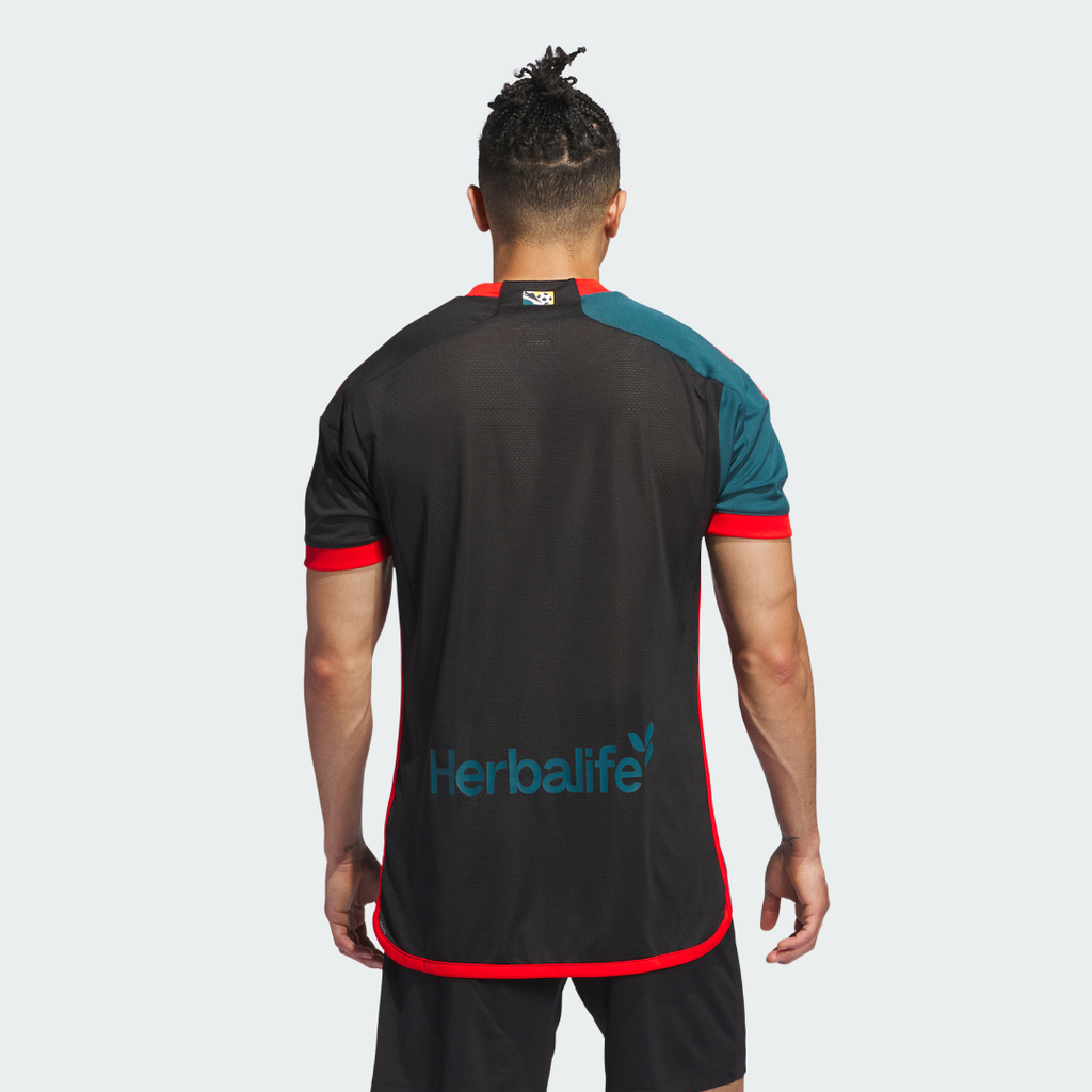 adidas LA GALAXY 2024 ARCHIVE AUTHENTIC JERSEY product image 2, provided for visual reference and product detail review