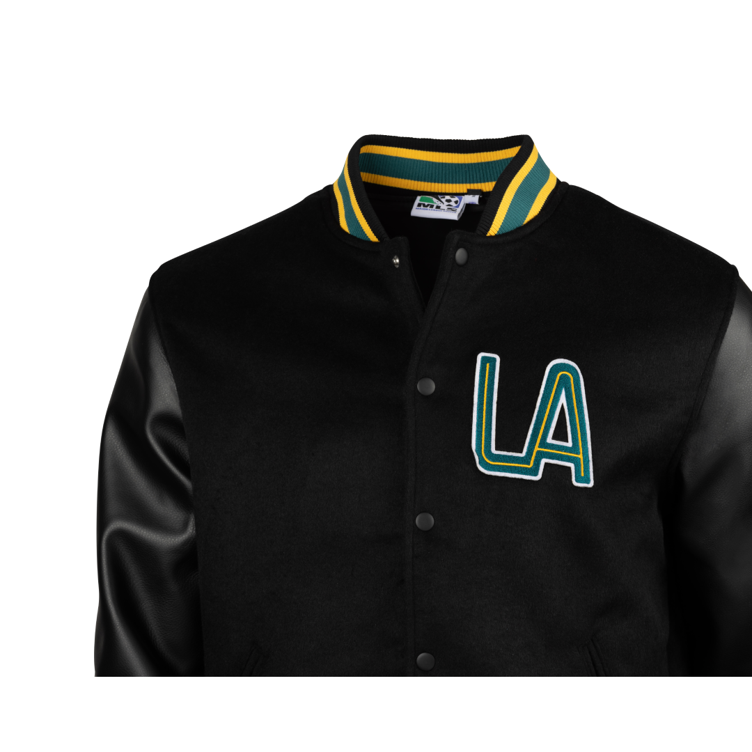 Sport Design Sweden LA Galaxy Varsity Wool Jacket product image 3, provided for visual reference and product detail review