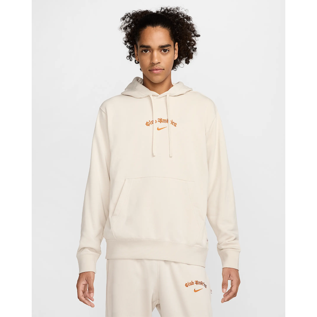 Nike Club America Club Special Edition Men Soccer French Terry Pullover Hoodie product image 1, provided for visual