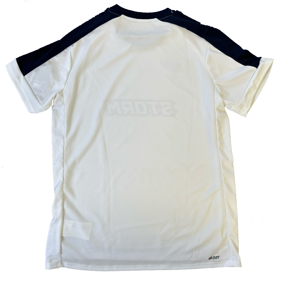 New Balance Idaho Storm 2025 White Game Jersey - Youth/Womens/Mens product image 2, provided for visual reference and
