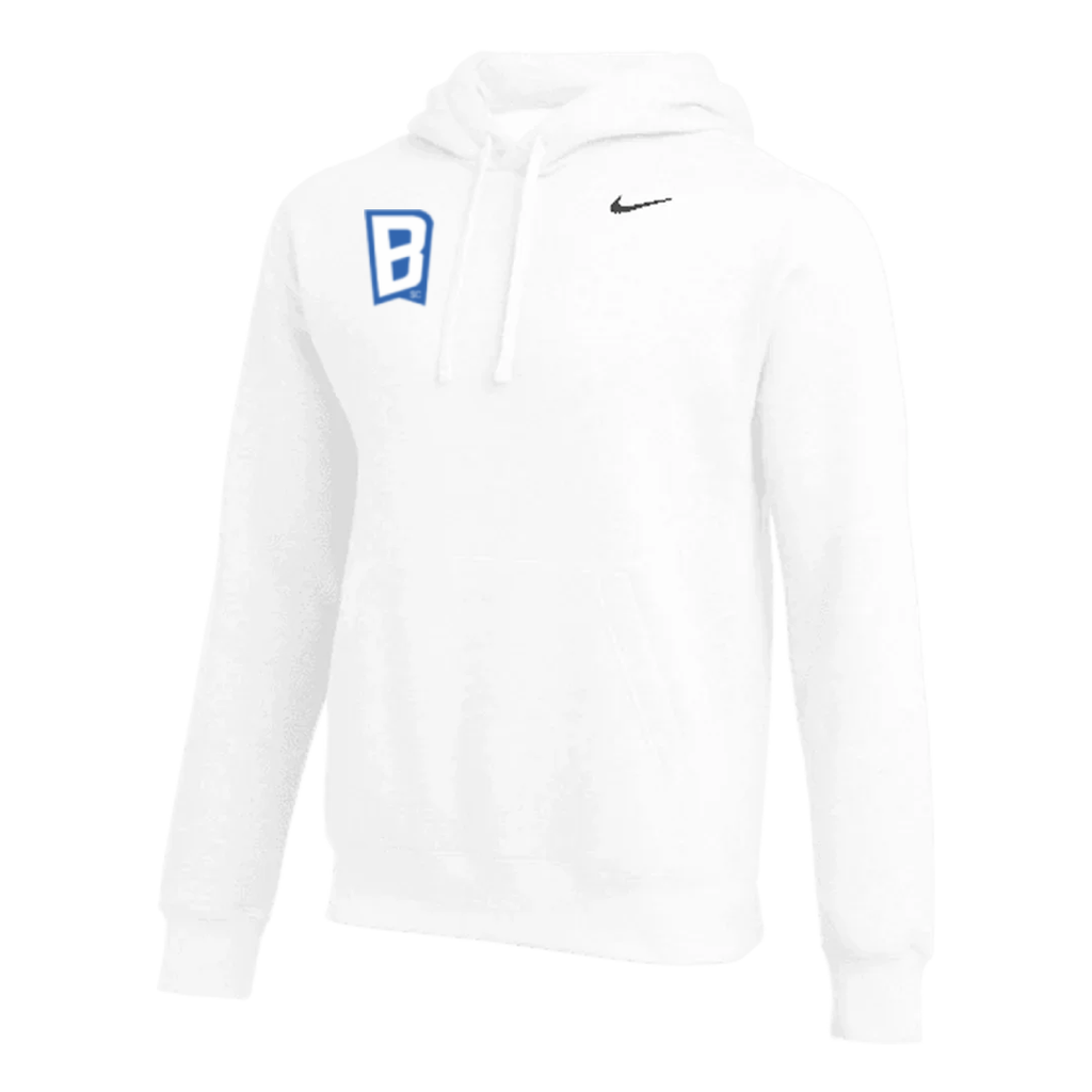 Nike Sc Blues Team Club Pullover Hoodie - Available In Grey/Black/White product image 3, provided for visual reference and