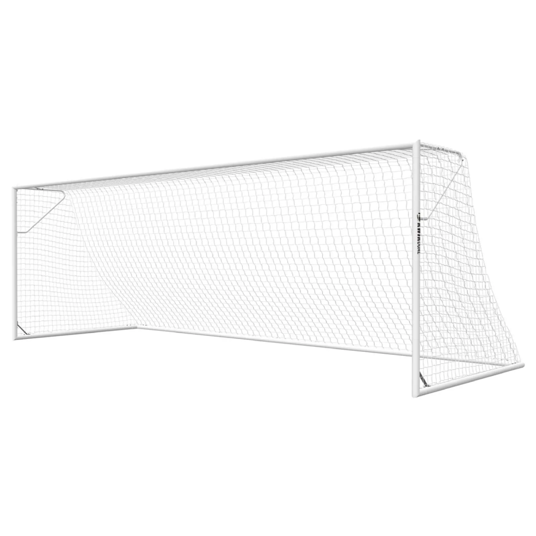 Kwik Goal Deluxe European Club Soccer Goal 8' x 24' 2B3006 product image 1, provided for visual reference and product detail