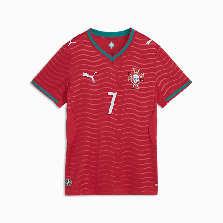 Puma Portugal 26 Cristiano Ronaldo Women Replica Home Jersey product image 4, provided for visual reference and product