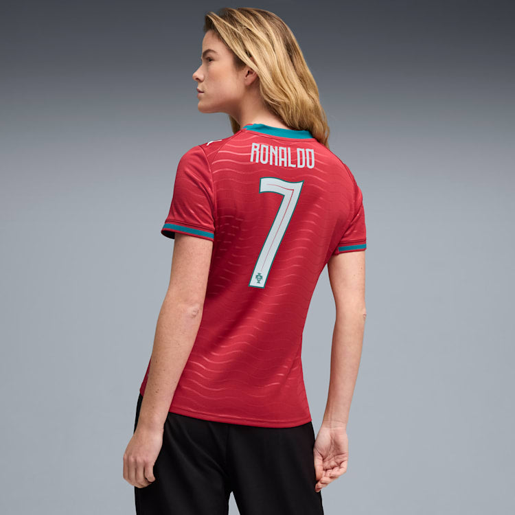 Puma Portugal 26 Cristiano Ronaldo Women Replica Home Jersey product image 2, provided for visual reference and product